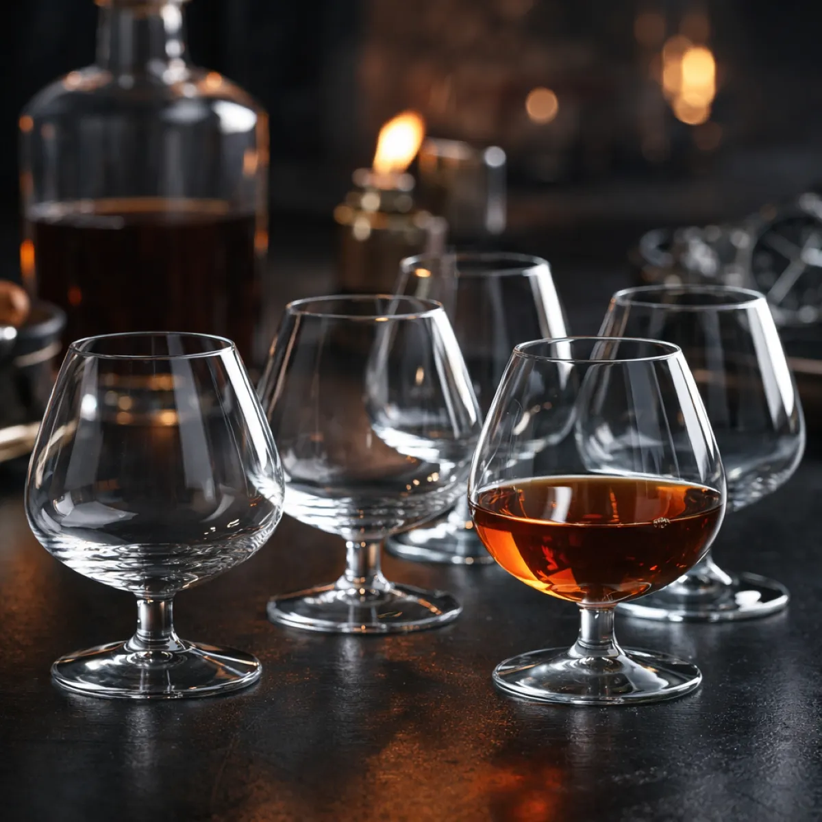 Kieliszki do koniaku i brandy / koniakówki Altom Design Diamond 240 ml, komplet 6 szt.