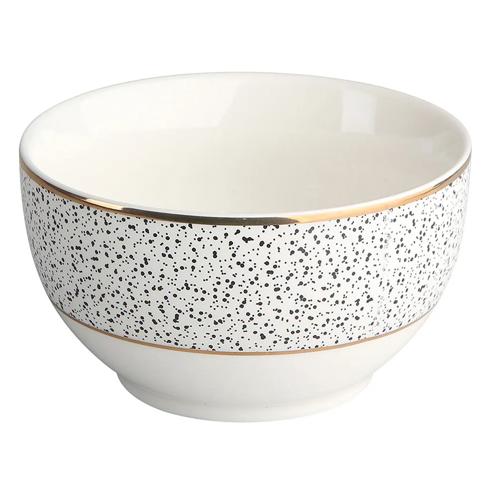 Miska / salaterka porcelanowa Altom Design Granit 12,5 cm biała - altom.pl