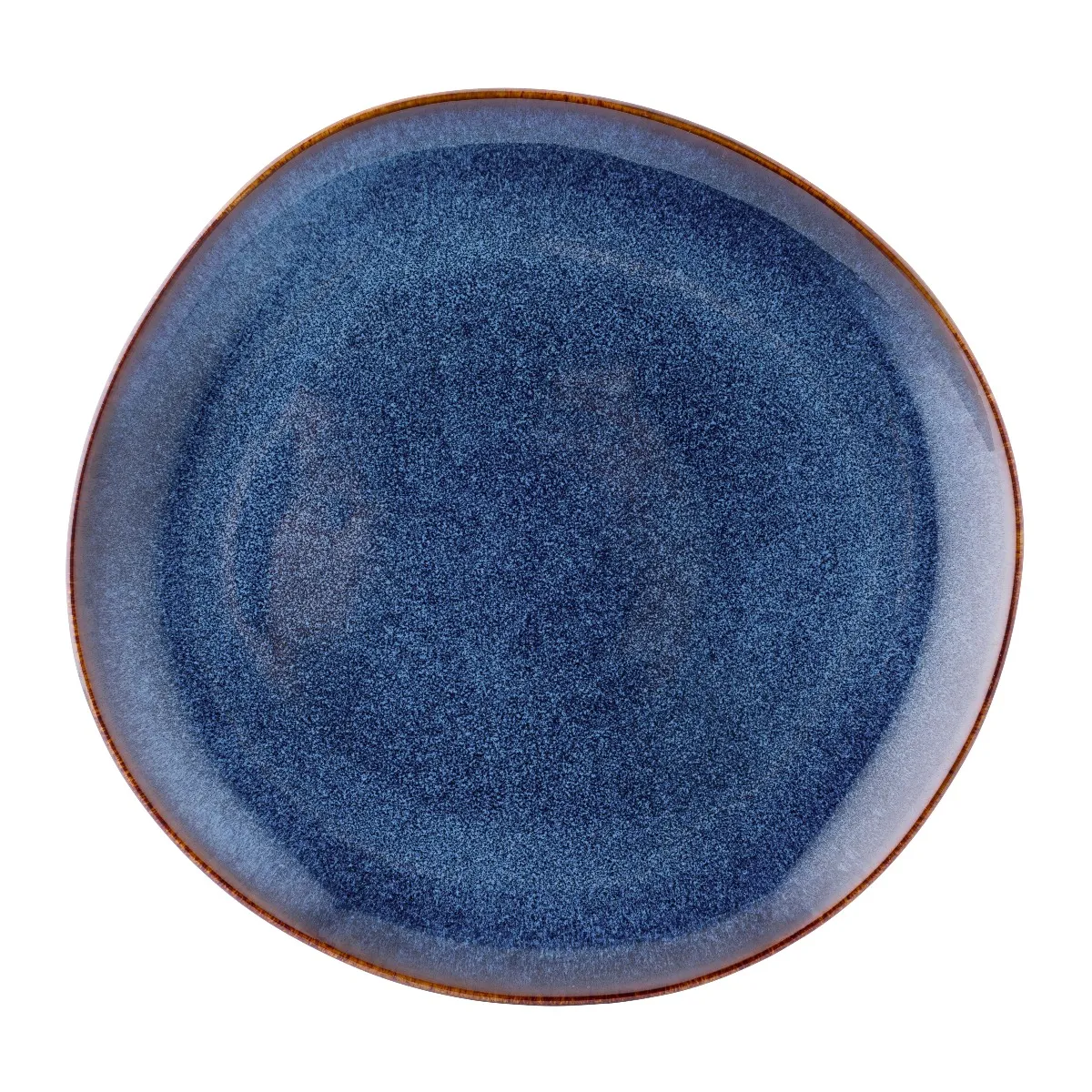 Talerz obiadowy ceramiczny Altom Design Reactive Navy Blue