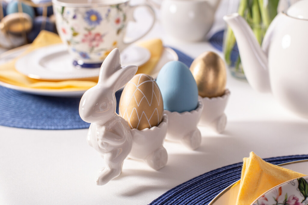 Altom Design porcelanowy stojak na jajka